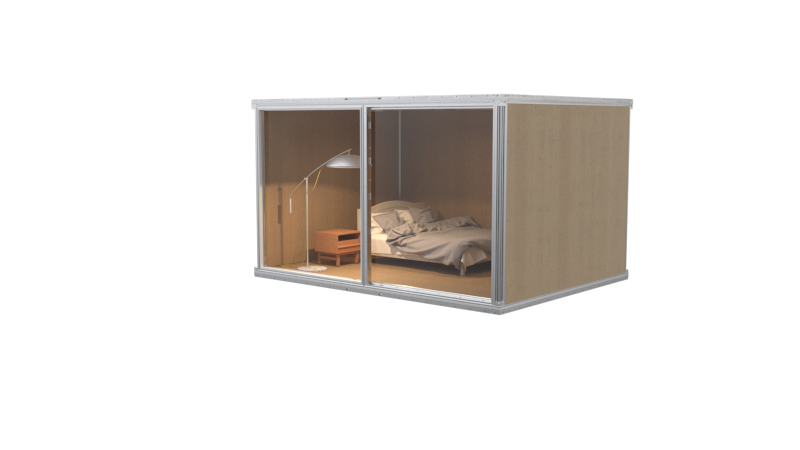 Single module — bedroom configuration
