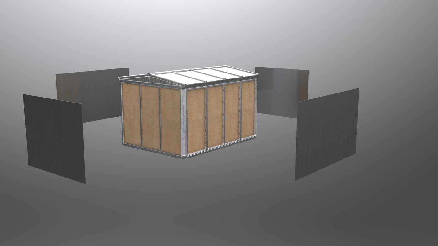 Anyplace module exploded view